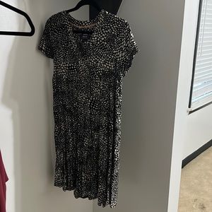 Printed Anthropologie dress